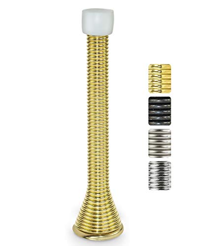 JD Jack N'Drill Jack N Drill 11-Pack Spring Door Stop 3 -inch Heavy Duty and Flexible Door Stops for Bottom of Doors for Home or Office, Easy to Install and 100% Child and Pet-Friendly - Image 1